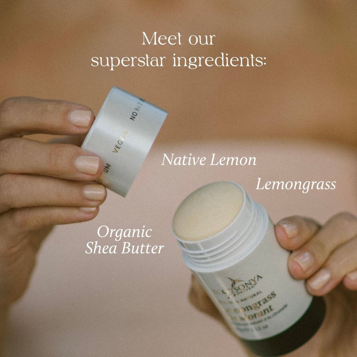 Lemongrass Natural Deodorant