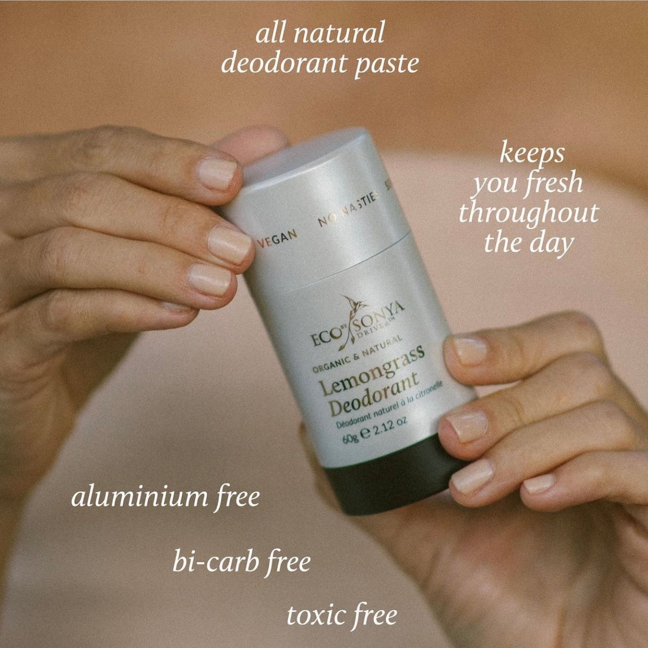 Lemongrass Natural Deodorant