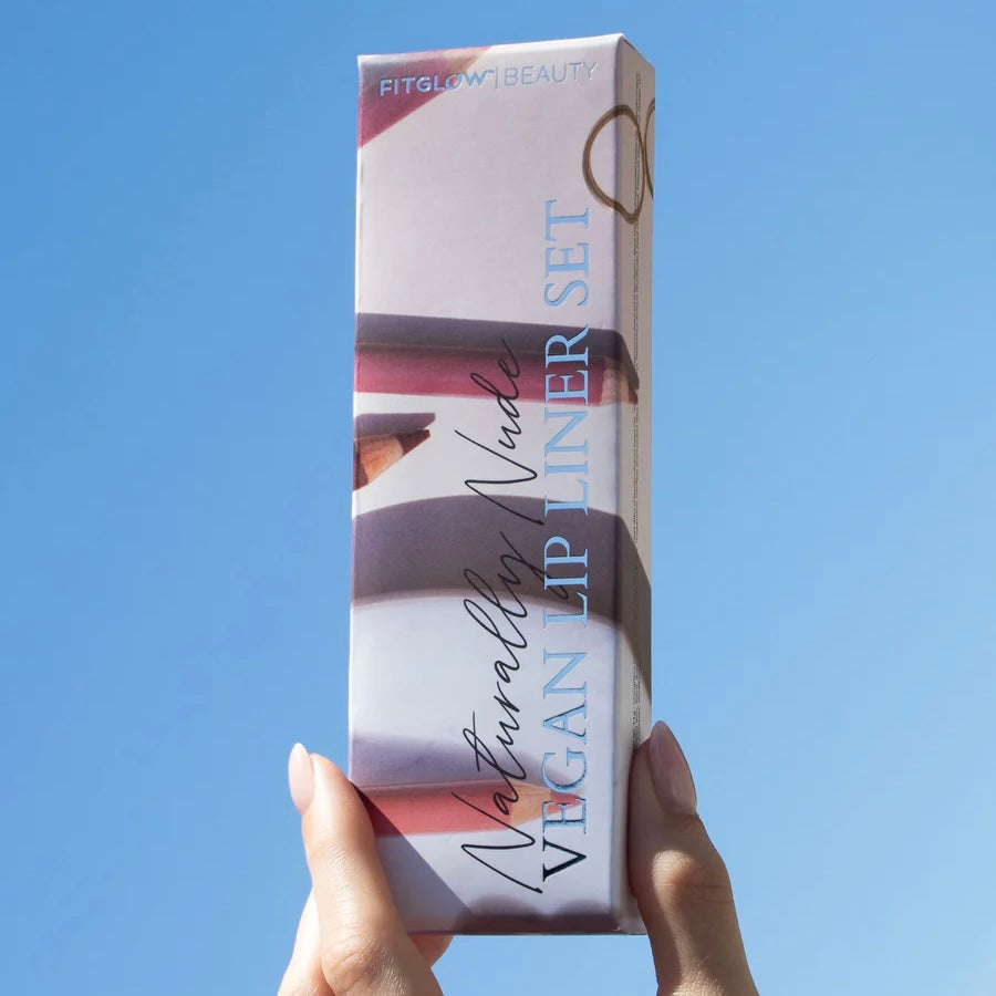 Naturally Nude Lip Liner Set | Fitglow Beauty
