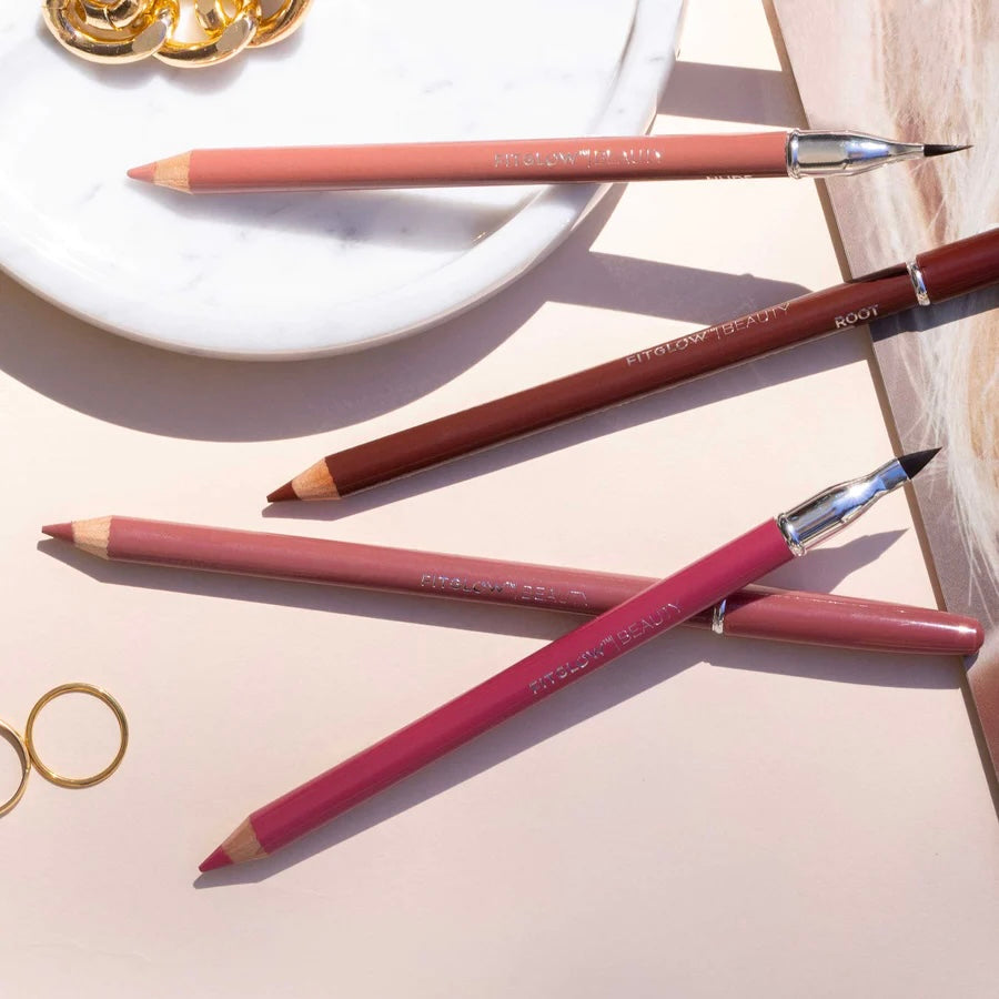 Naturally Nude Lip Liner Set | Fitglow Beauty
