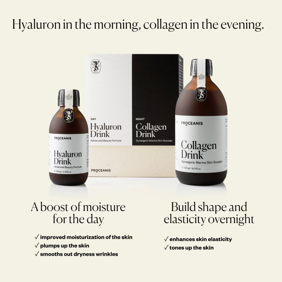 Day & Night Hyaluron Drink & Collagen Drink