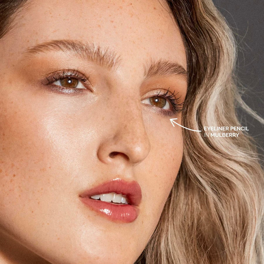 Vegan Eyeliner Pencil - Mulberry | Fitglow Beauty