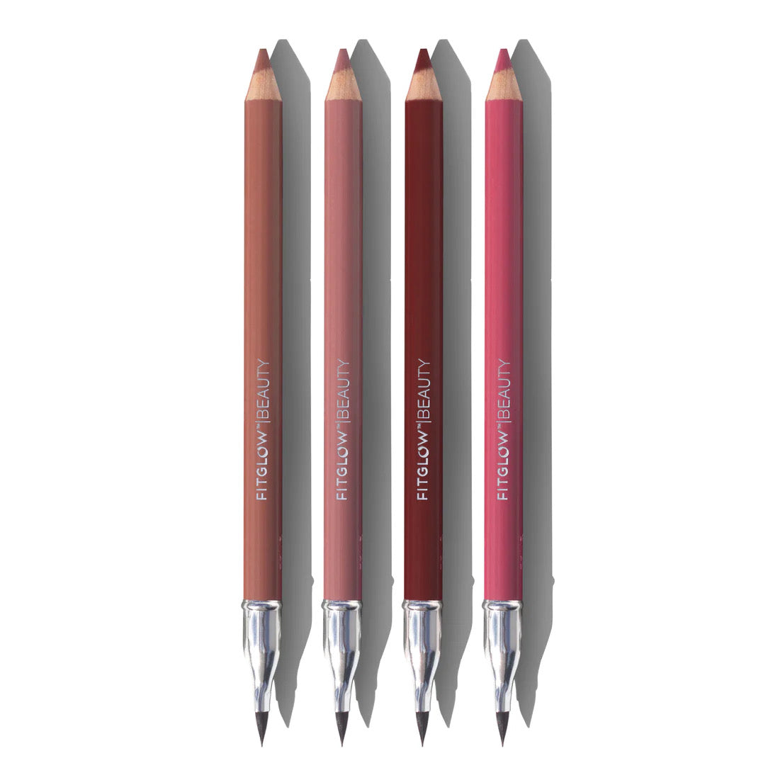 Naturally Nude Lip Liner Set | Fitglow Beauty