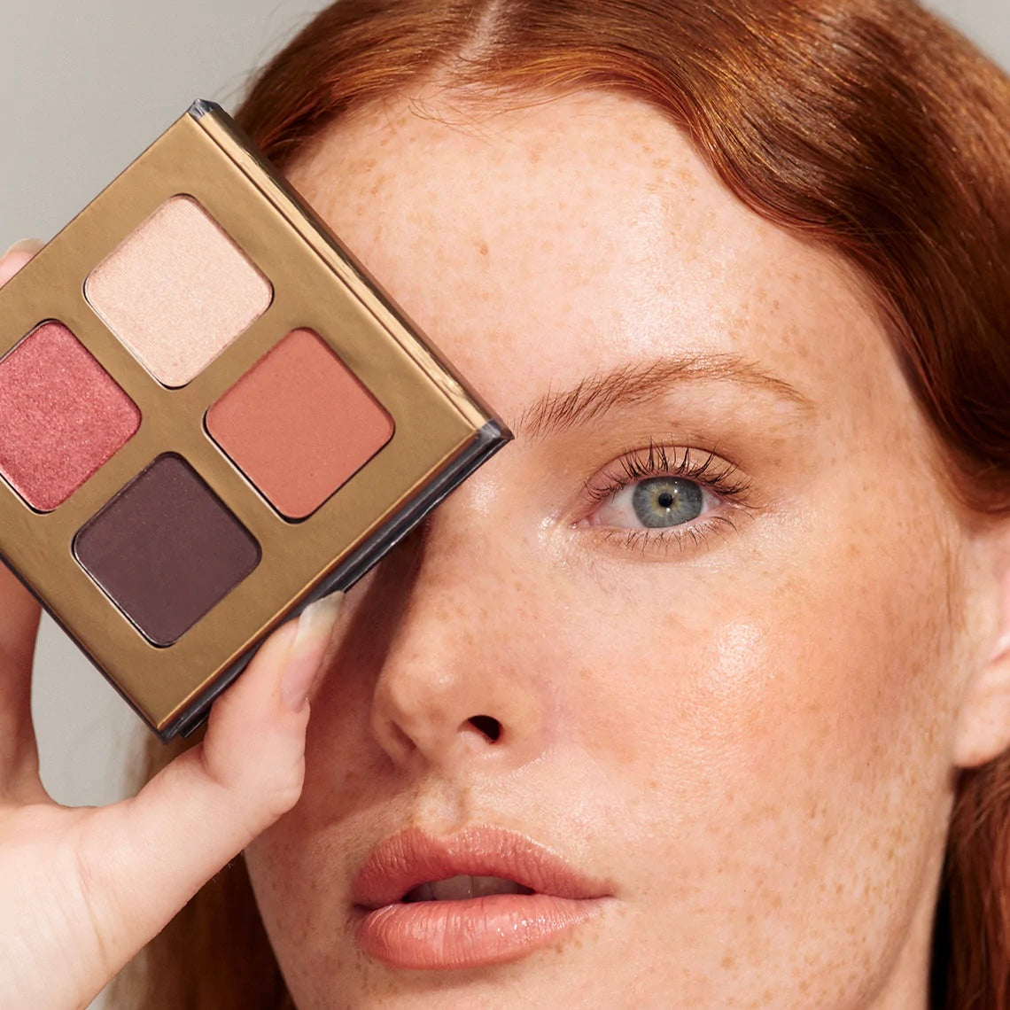 Organic Quad Eyeshadow Palette - Flowers