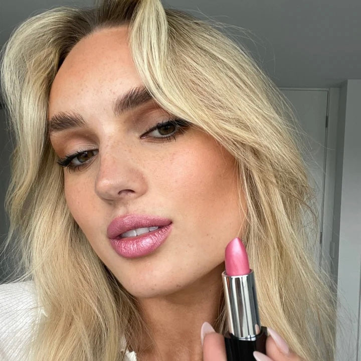 Satin Luxe Lipstick - Frosted Candy | Suzy