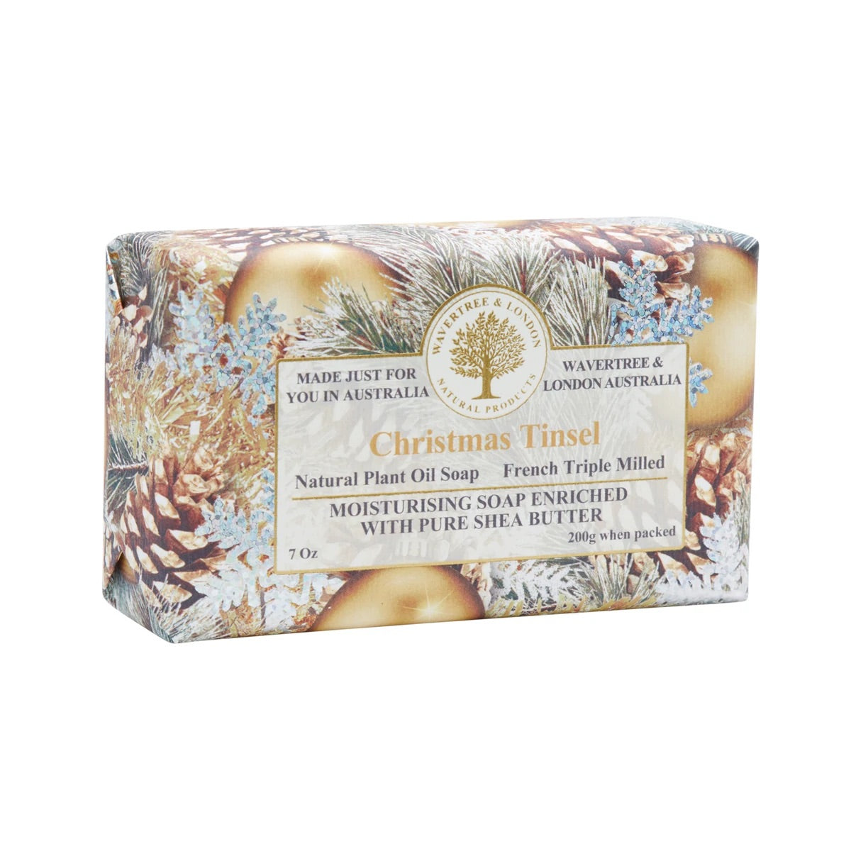 Christmas Tinsel Soap Bar