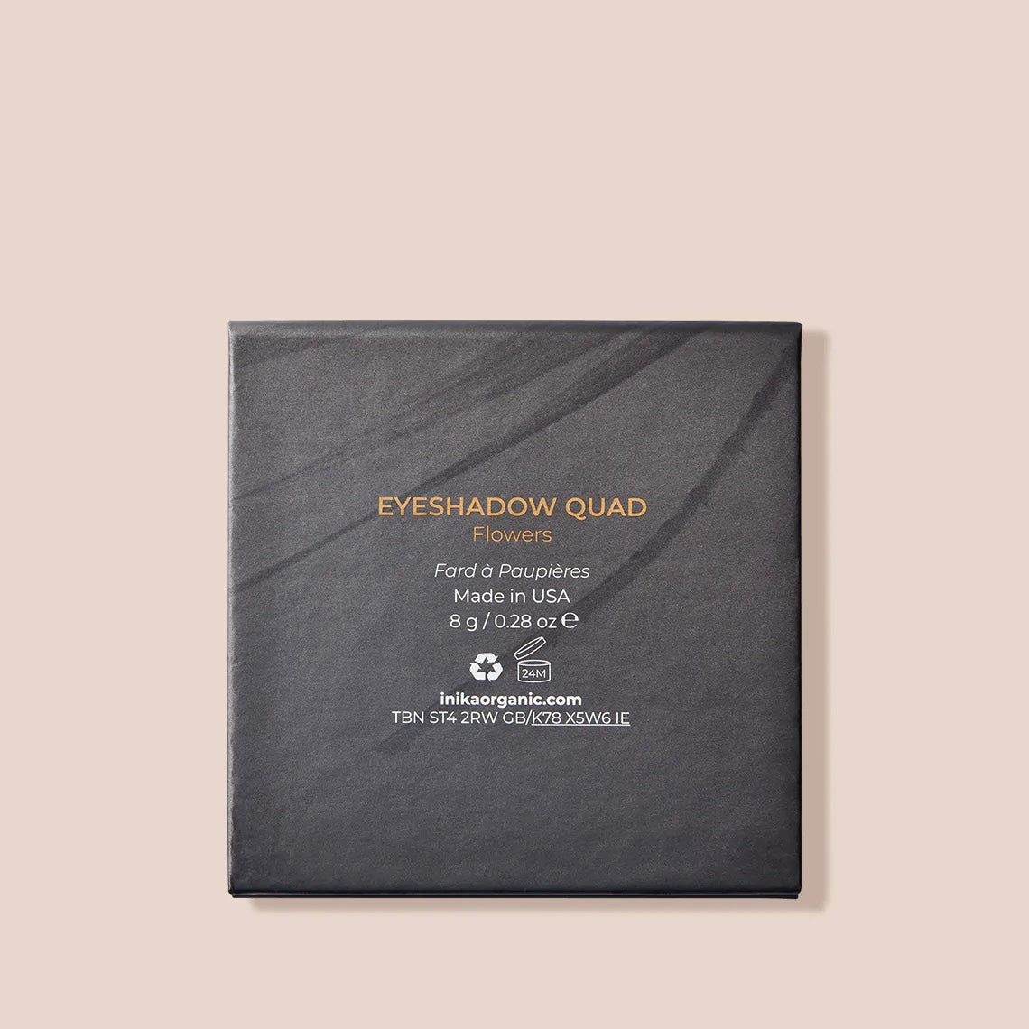 Organic Quad Eyeshadow Palette - Flowers