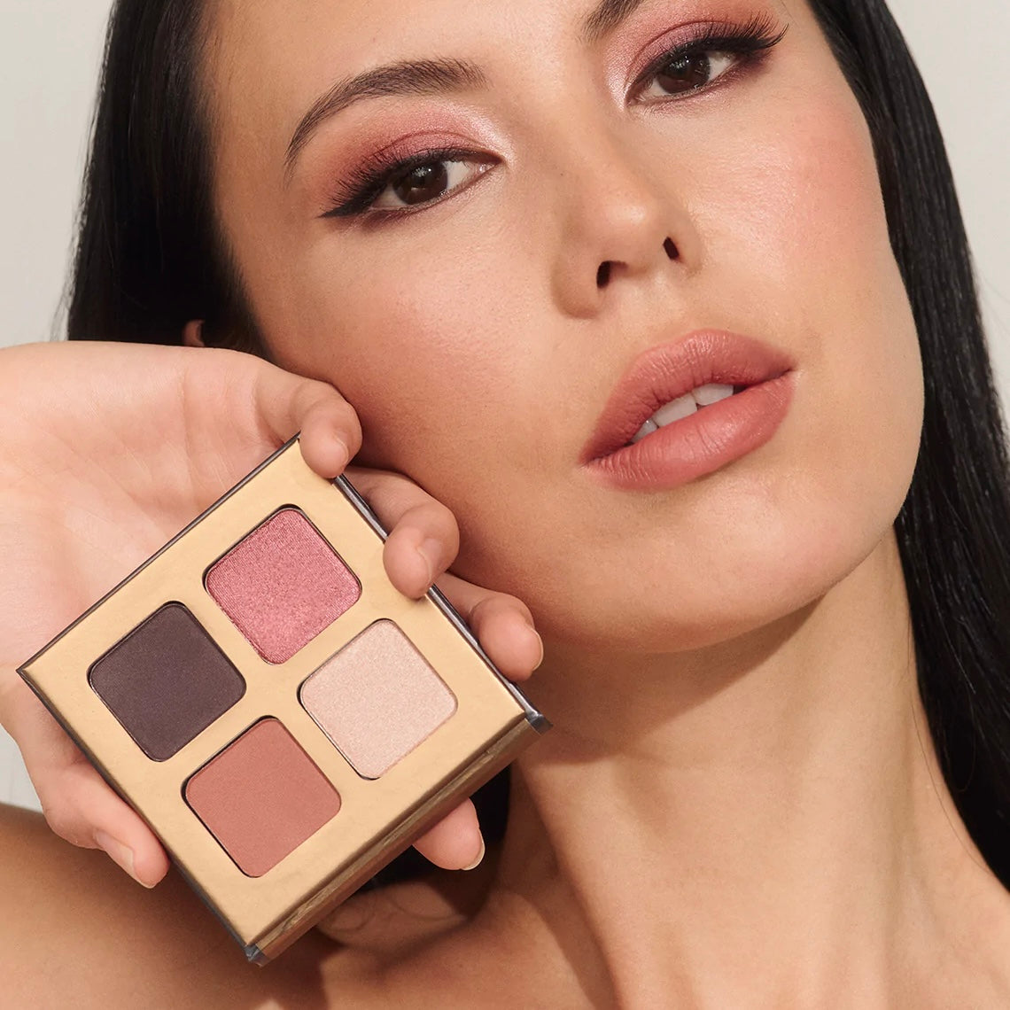 Organic Quad Eyeshadow Palette - Flowers