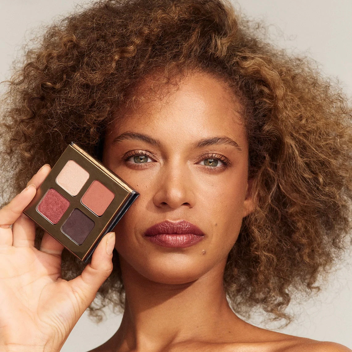 Organic Quad Eyeshadow Palette - Flowers