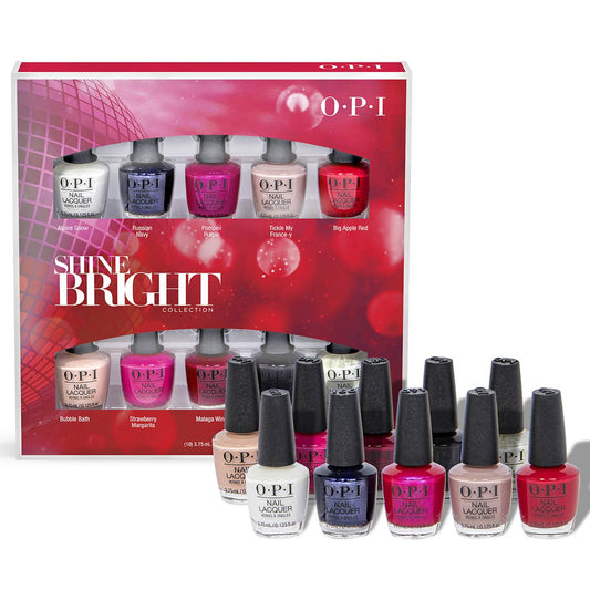 OPI Shine Bright Collection Nail Polish Mini Gift Set