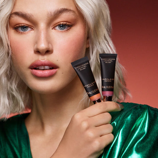 Cheeky Desires Liquid Gel Blush Duo - Flushed + Tickled