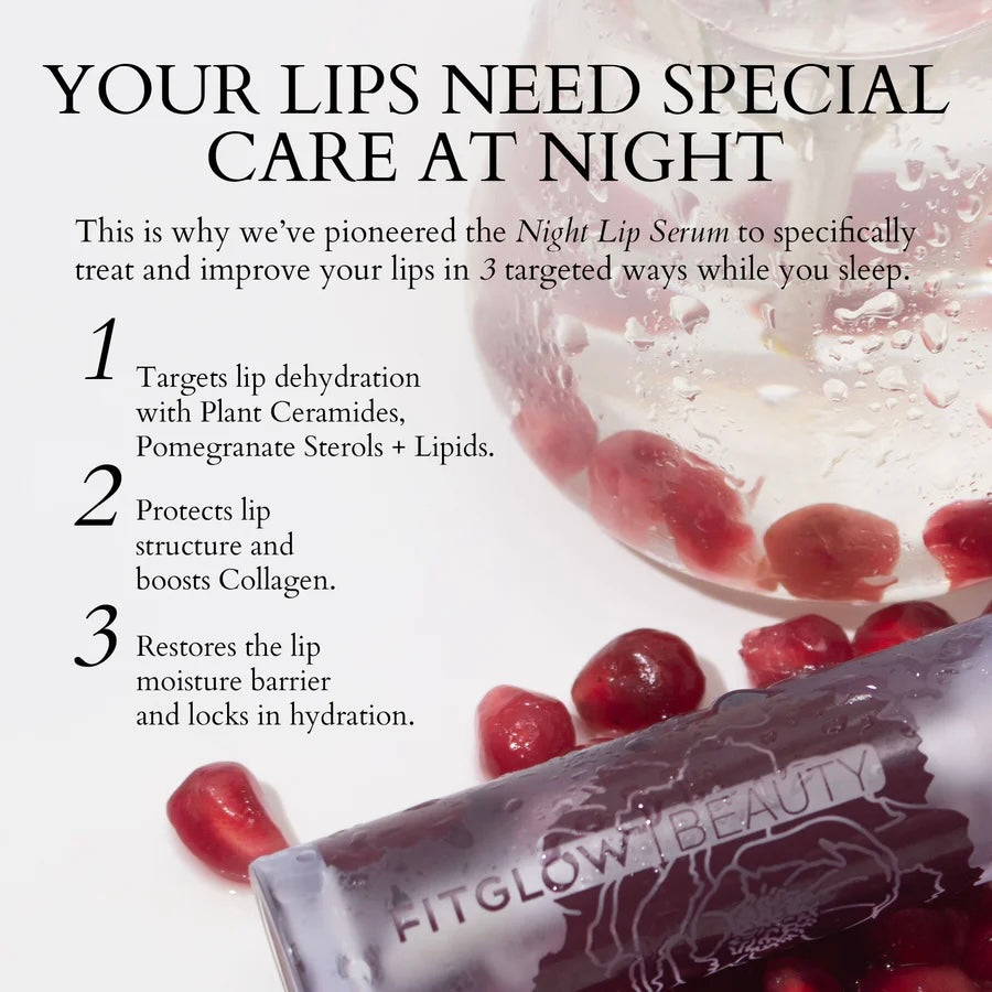 Night Lip Serum | Fitglow Beauty