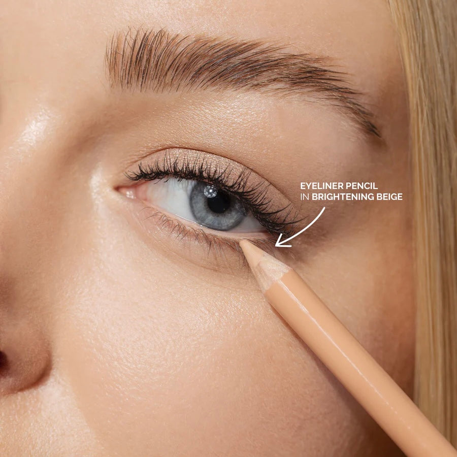 Vegan Eyeliner Pencil - Brightening Beige | Fitglow Beauty