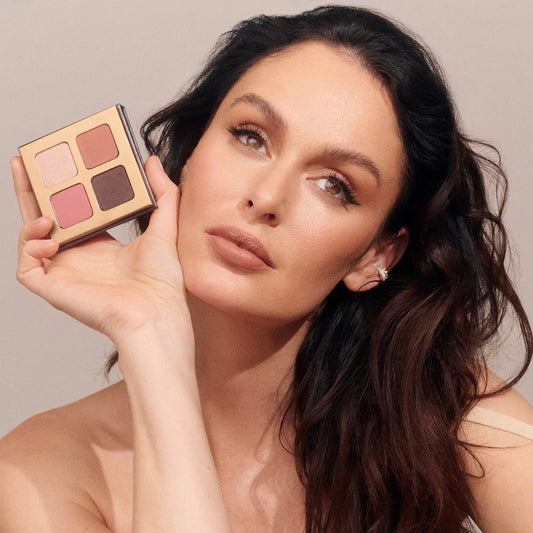 Organic Quad Eyeshadow Palette - Flowers