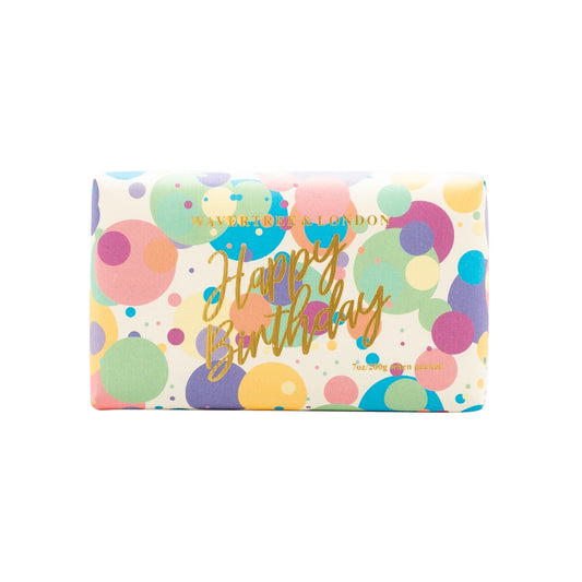 Happy Birthday Confetti Soap Bar