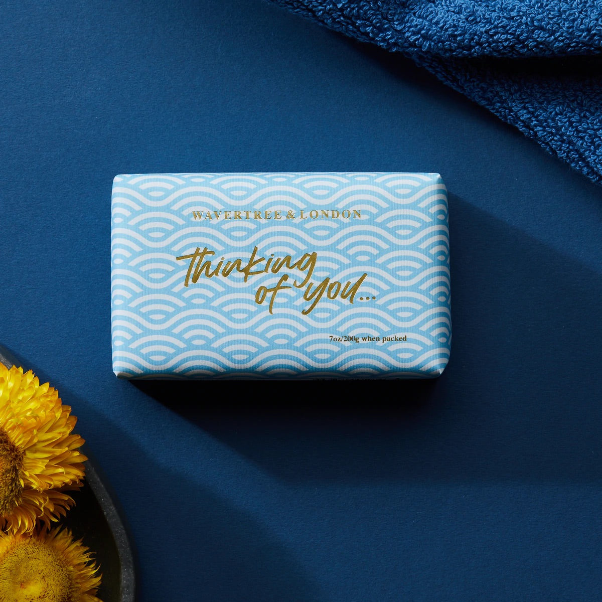 Thinking of You Blue Soap Bar