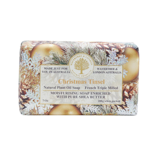 Christmas Tinsel Soap Bar