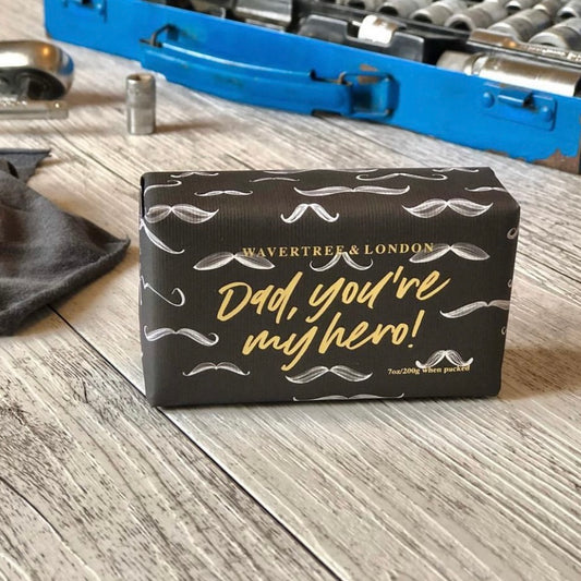 Dad You're My Hero Soap Bar (Beach)