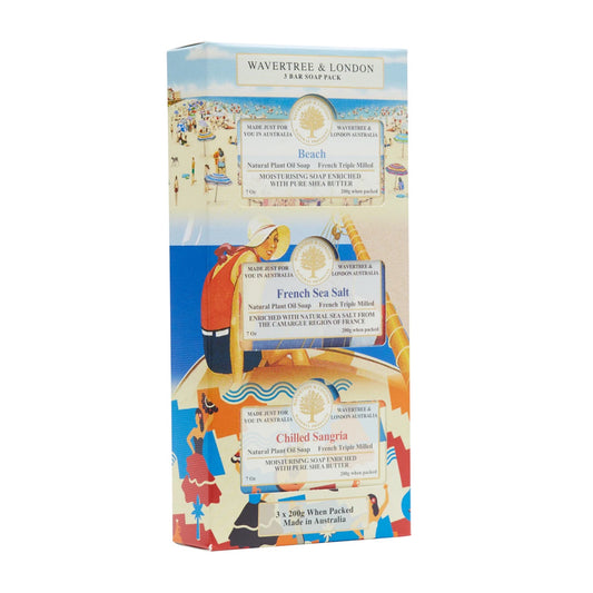 Trio Soap Bar Gift Set Destination