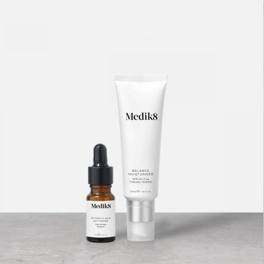 Balance Moisturiser & Glycolic Acid Activator | Medik8