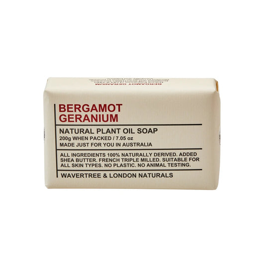 Bergamot and Geranium Soap Bar
