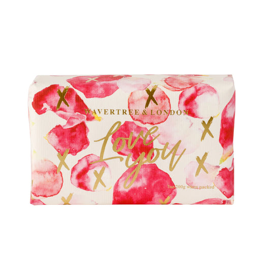 Love You Petal Soap Bar (Sweet Pea)