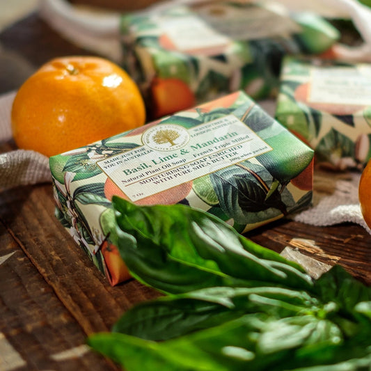 Basil, Lime & Mandarin Soap Bar