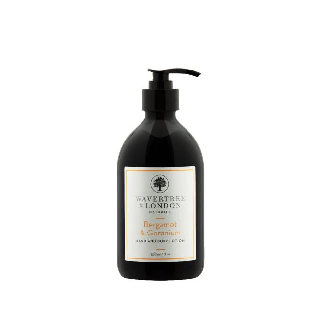 Bergamont & Geranium Hand & Body Lotion