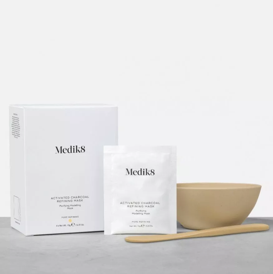 Activated Charcoal Refining Mask Kit | Medik8