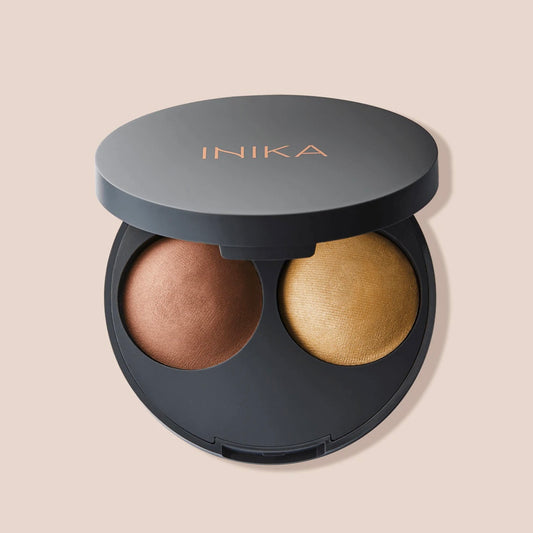 Organic Baked Contour Duo - Teak